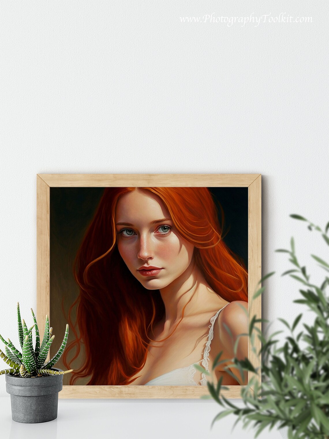 Vintage Woman Portrait Art Print, Lady Portrait - Image 5