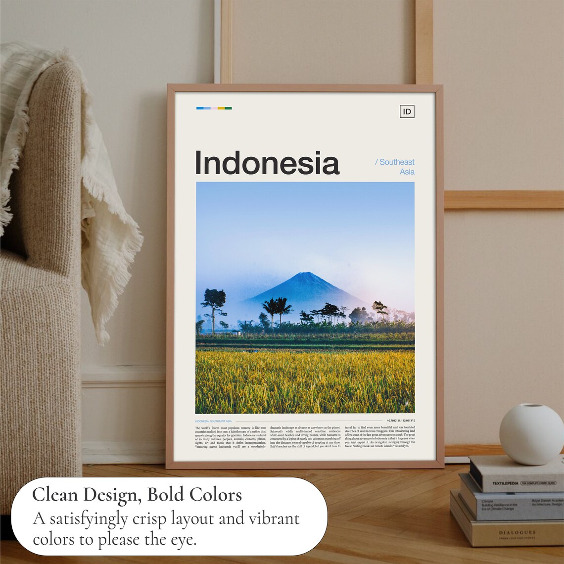 Indonesia Print Indonesia Wall Art Indonesia Poster Indonesia Art Print Indonesia Photo Indonesia Photography Indonesia Artwork - Image 3