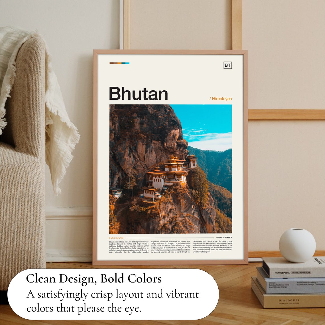 Bhutan Print Bhutan Poster Bhutan Wall Art Bhutan Art Print Bhutan Artwork Bhutan Photo Bhutan Photography Bhutan Travel - Image 3