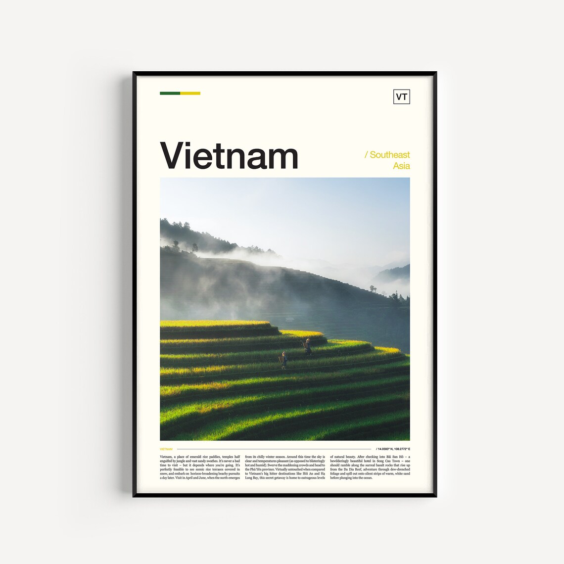 Vietnam Travel Poster