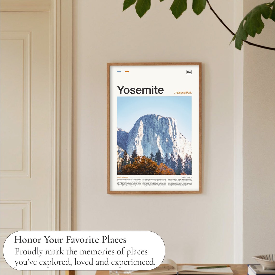 Yosemite National Park El Capitan Granite Monolith Photo Poster - Image 5