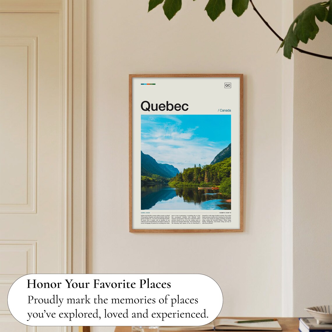 Quebec Canada Travel Poster - Image 5
