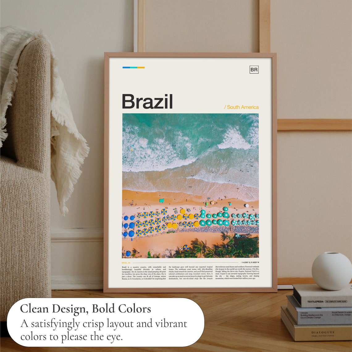 Brazil Print Brazil Poster Brazil Art Brazil Wall Art Brazilian Art Brazil Photography Rio De Janeiro Print Rio De Janeiro Gift - Image 3