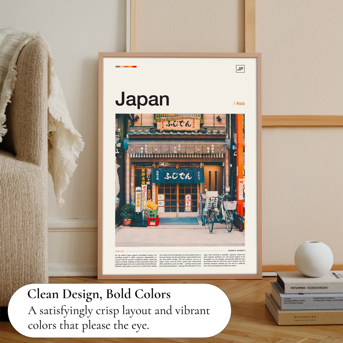 Japan Travel Poster, Japan Wall Art Print - Image 3