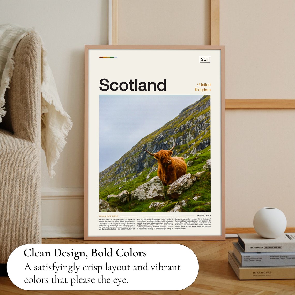 Scotland Poster Scotland Wall Art Scotland Print Scotland Art Print Scotland Decor Scotland Photo Scotland Travel Scotland Artwork - Image 3