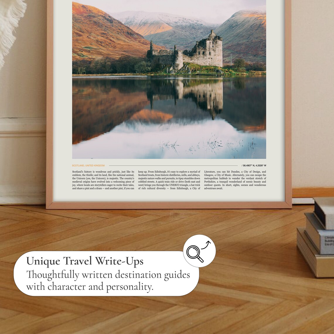 Scotland Travel Poster, Scottish Highlands Wall Art - Image 2