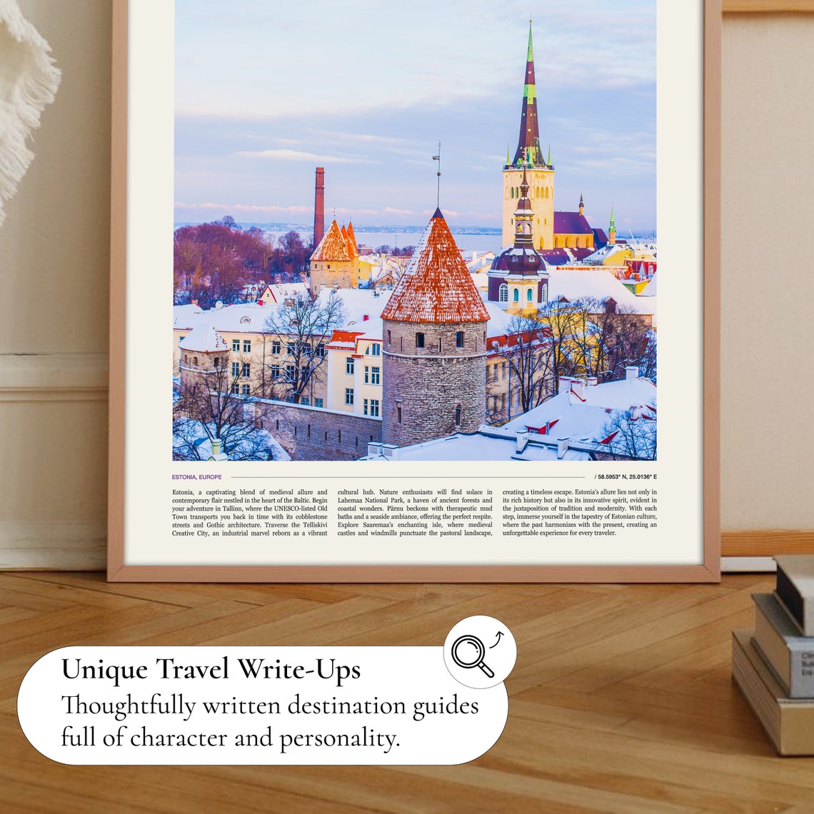 Estonia Print Estonia Poster Estonia Wall Art Estonia Art Print Estonia Photo Estonia Photography Estonia Decor Estonia Skyline - Image 2
