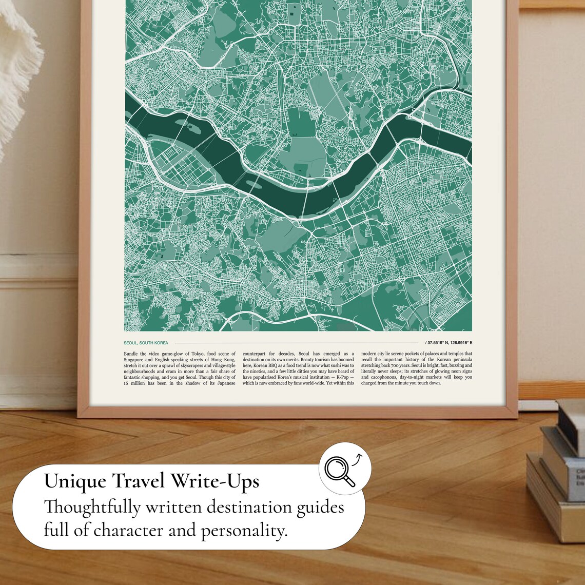 Seoul Map Print, Travel Poster for City Lovers - Image 2