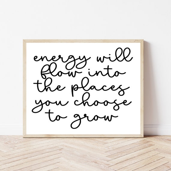 Therapist Office Wall Art Growth Mindset High School Classroom Poster Therapy Psychologist Gift Social Worker Sign