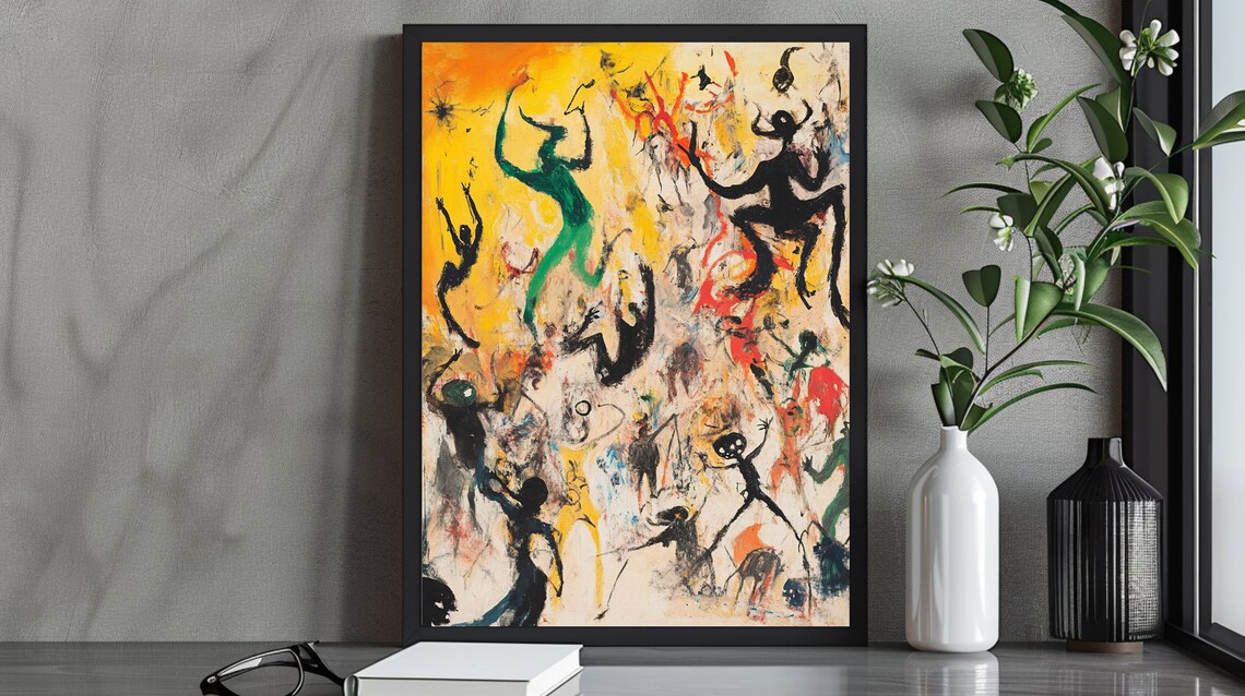 Abstract Expressionist, Bold Contemporary Wall Art