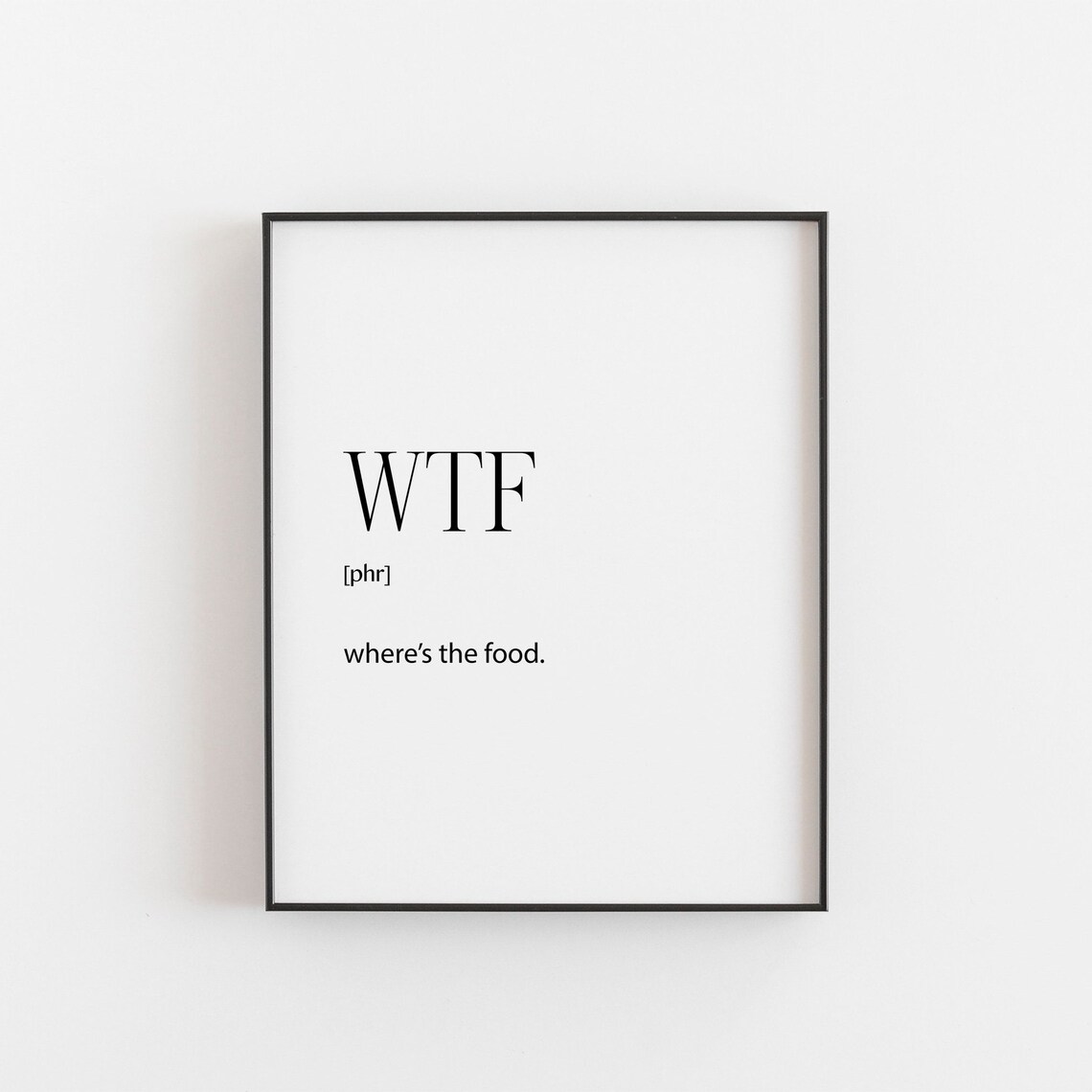 Teenager Funny Bedroom Wtf Definition Poster