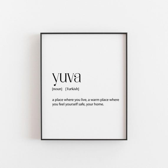 Yuva Motivational Typography Art Print Poster
