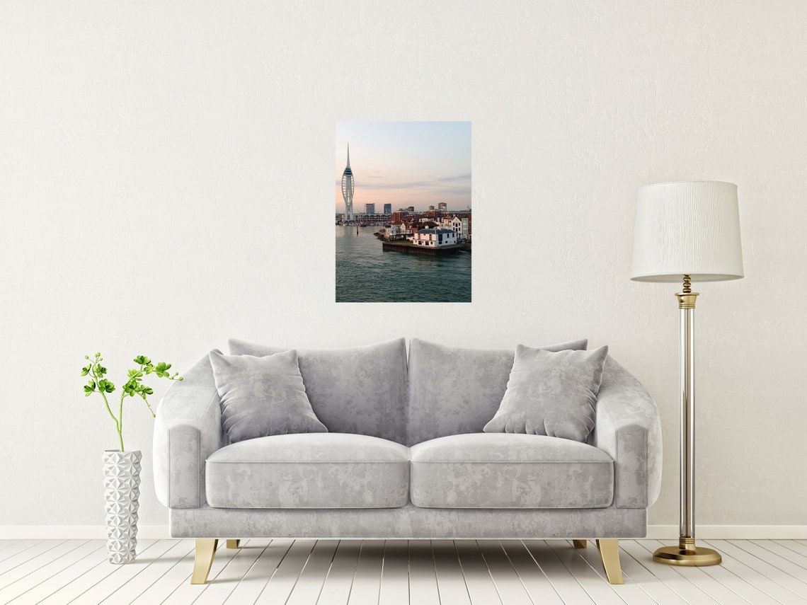 Old Portsmouth Gunwharf Quays Spinnaker Tower Limited Edition Print Photography Fine Art Wall Art Exclusive Print Poster Photo - Image 2