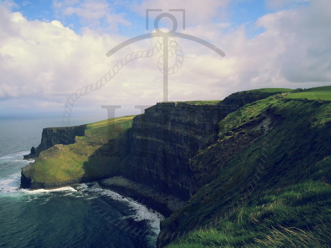 Cliffs of Moher County Clare Ireland Dramatic Sea Cliffs Poster - Image 3