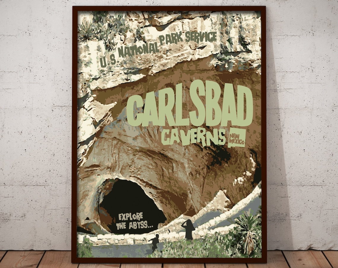 Carlsbad Caverns National Park New Mexico Poster