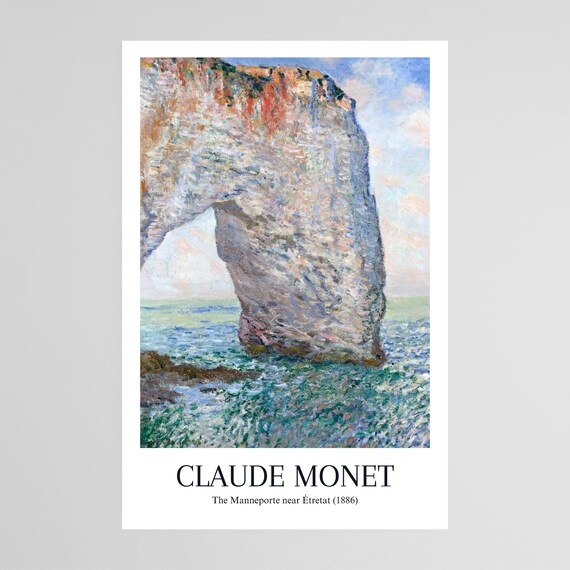 Monet Museum Poster Impressionist Art Artwork Gift Poster Print Wall Art Home Dcor Printable Wall Art