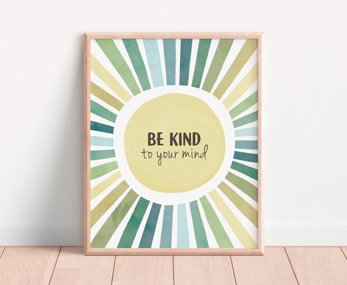 Mental Health Poster for Therapy Office Decor - Image 5