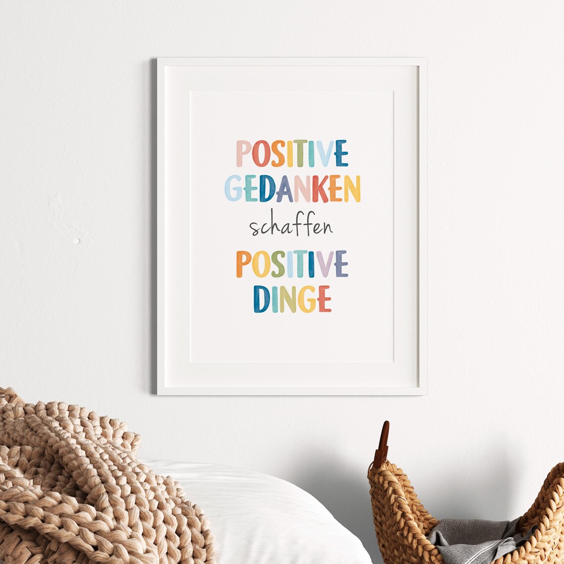 Mental Health Poster in German, Therapy Office Decor - Image 8