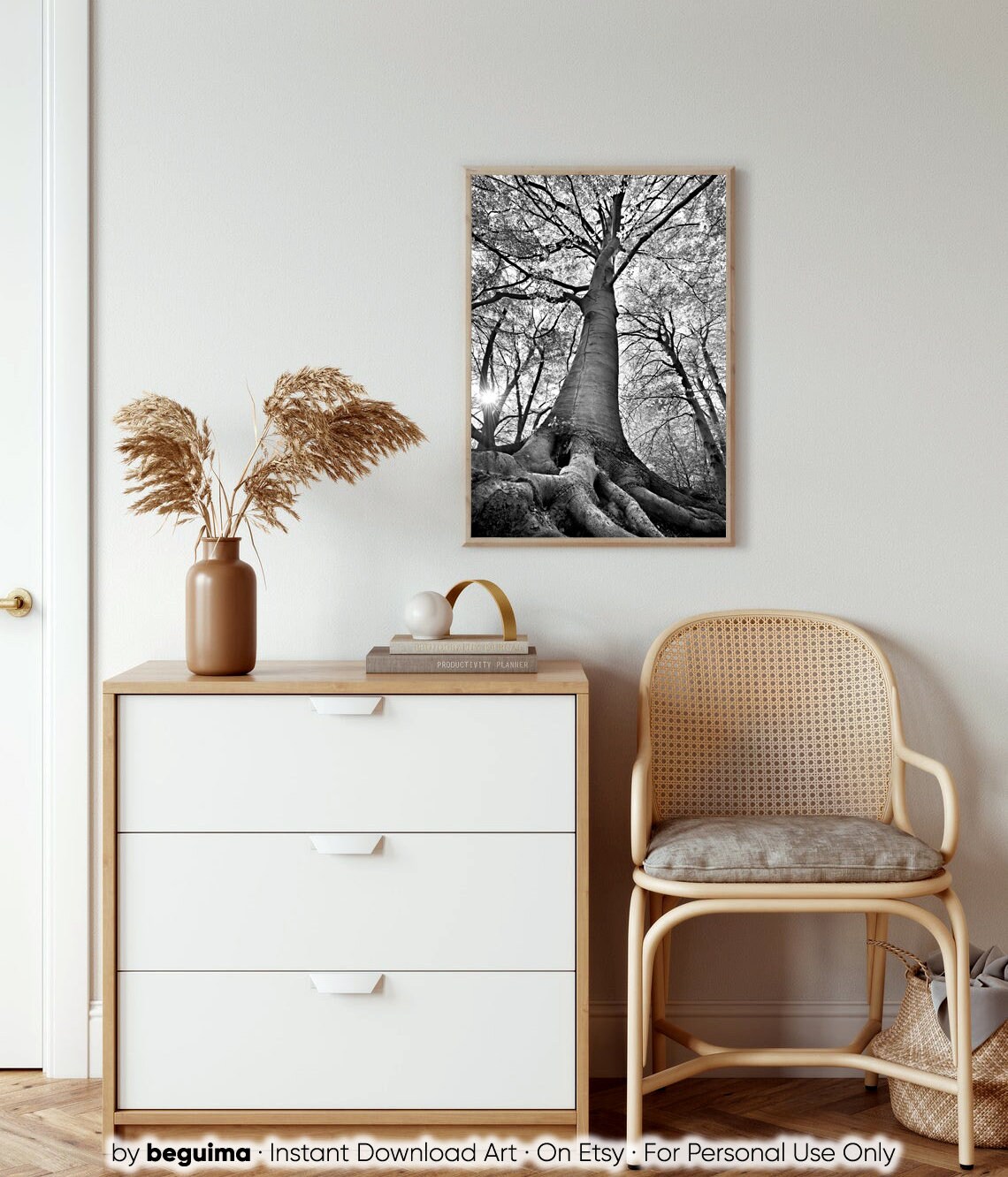 Forest Tree Wall Art Landscape Nature Photo Print - Image 2
