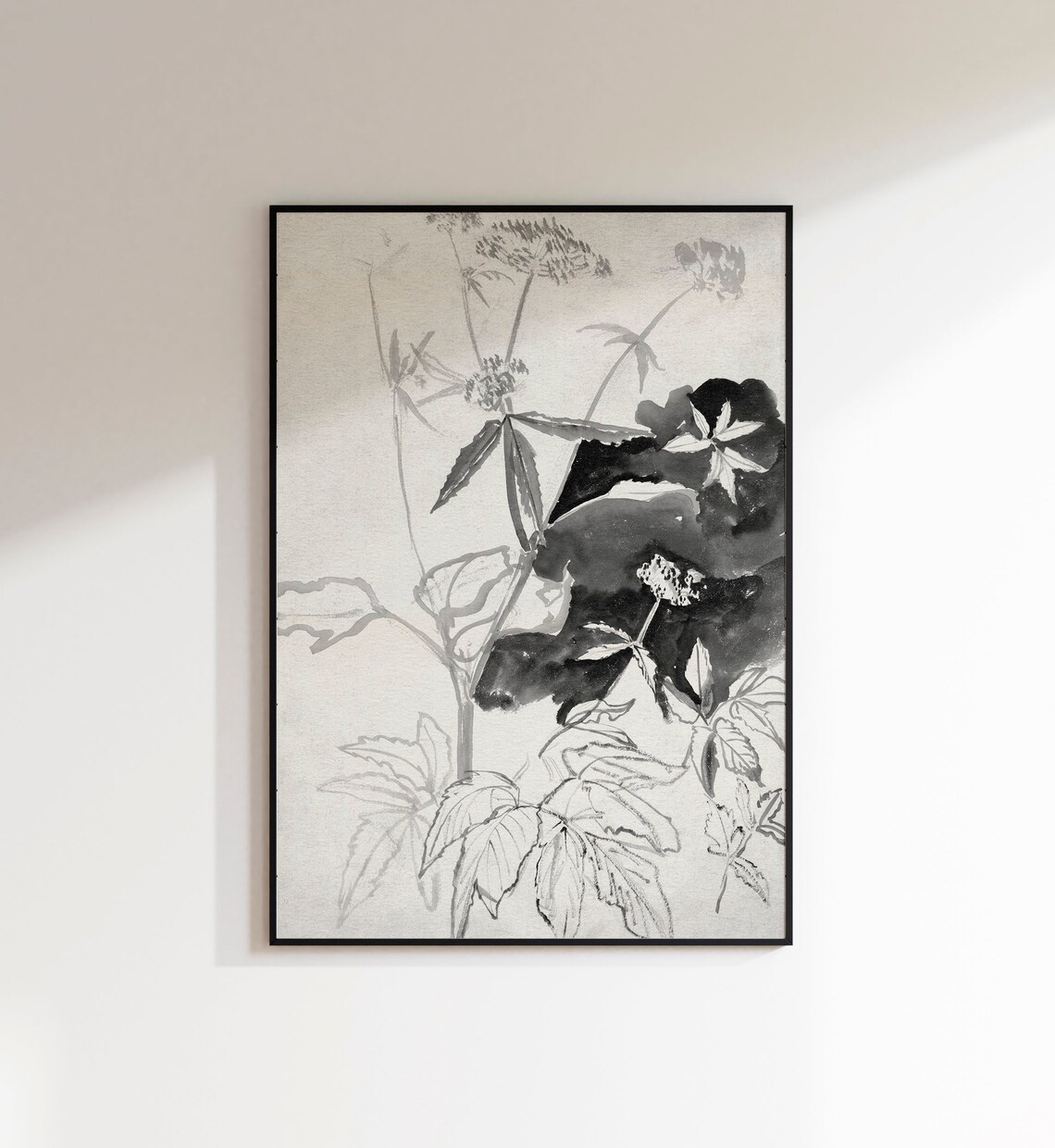 Vintage French Botanical Art Print, Neutral Decor - Image 3
