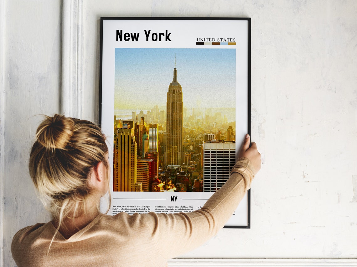 New York Poster New York Print New York Wall Art Ny Photo Ny Poster Ny Print New York Photo Travel Poster - Image 2