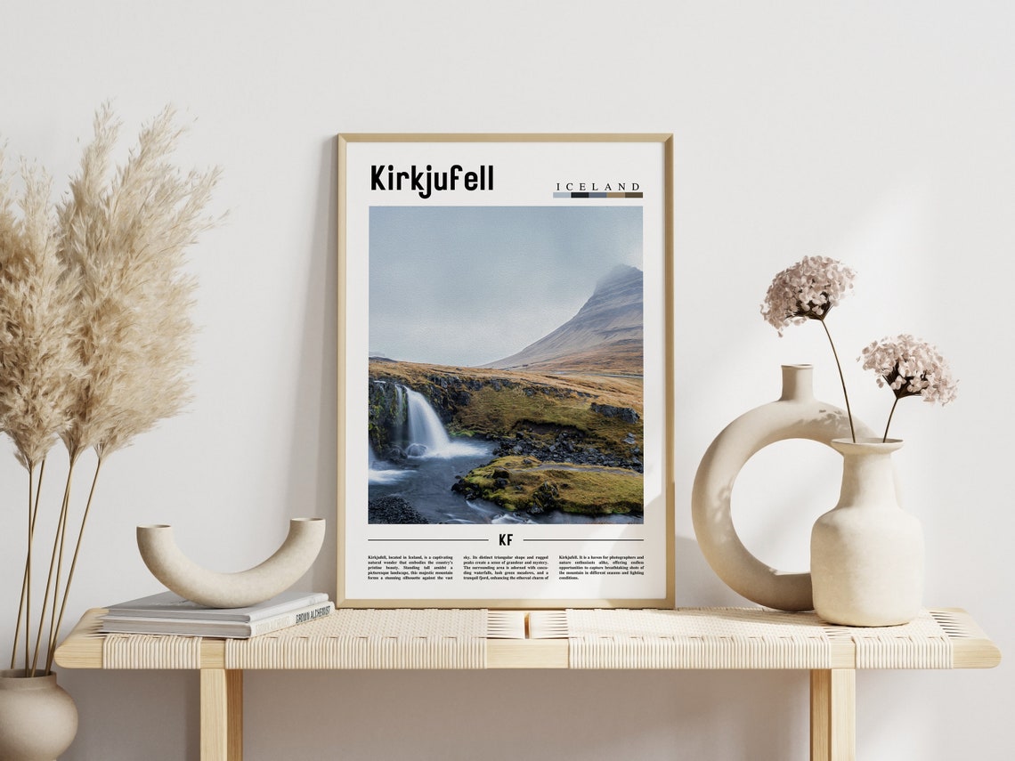 Kirkjufell Poster Kirkjufell Print Kirkjufell Wall Art Europe Photo Europe Poster Europe Print Travel Poster - Image 3