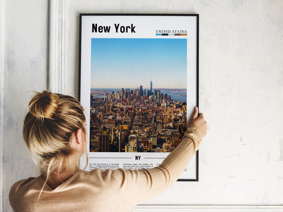 New York Poster New York Print New York Wall Art Ny Photo Ny Poster Ny Print New York Photo Travel Poster - Image 2