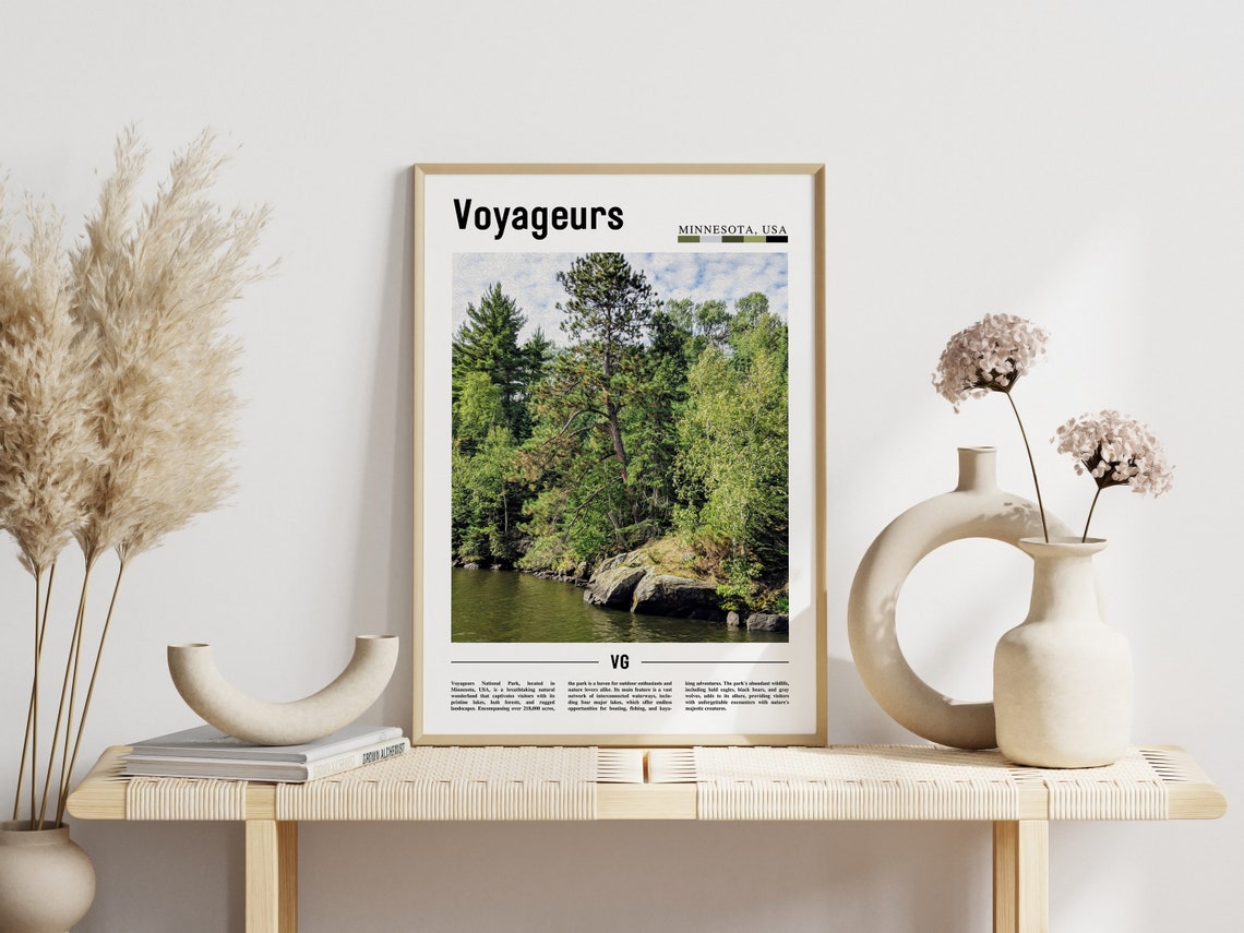 Voyageurs Poster Voyageurs Print Voyageurs Wall Art United States Photo United States Poster United States Print Travel Poster - Image 3