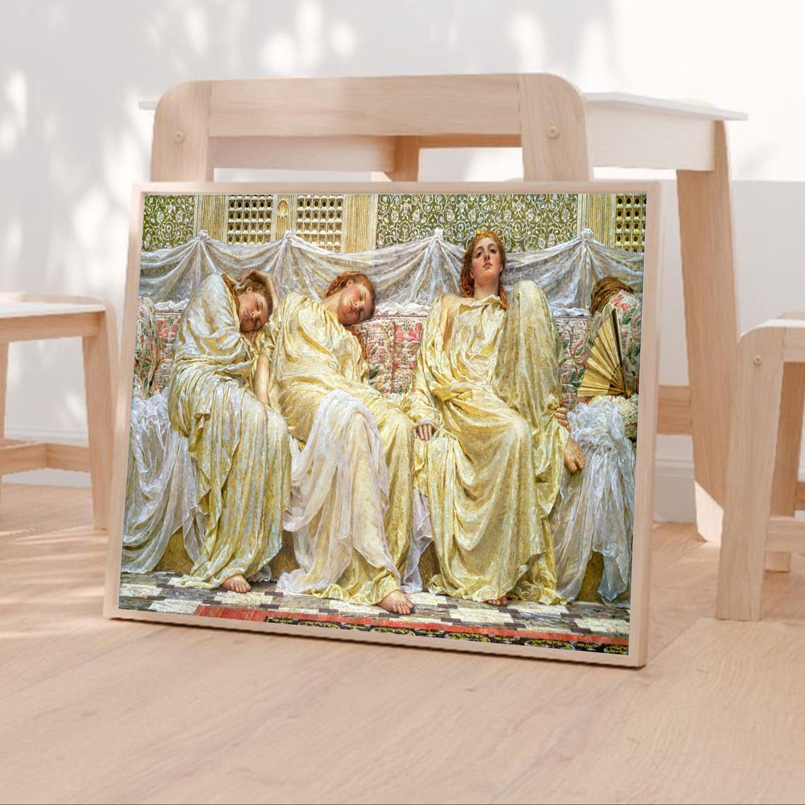 Albert Joseph Moore Dreamers Art Print