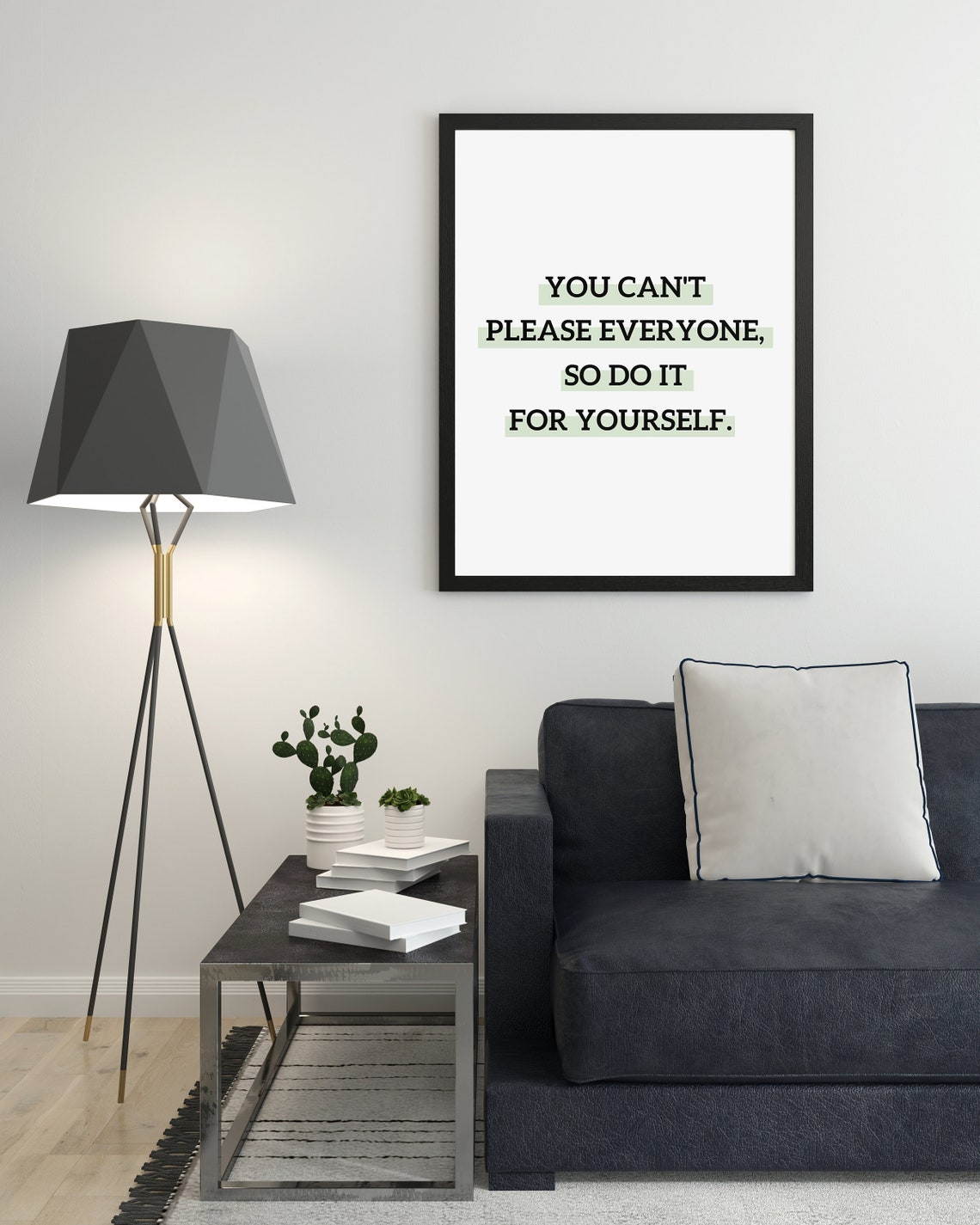 You Cant Please Everyone So Do It For Yourself Inspirational Quote Prints Self Care Wall Art Positive Quotes - Image 2
