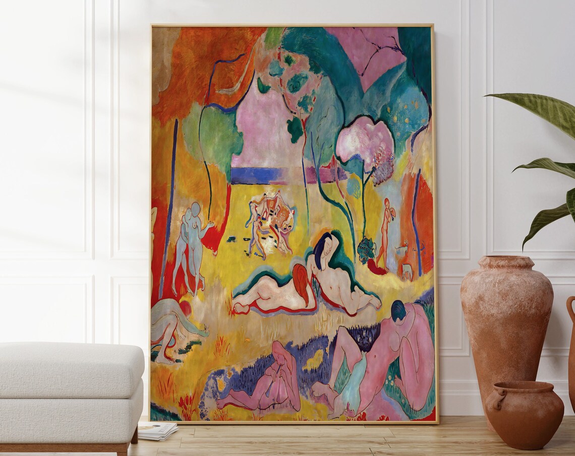 Henri Matisse's The Joy of Life Poster Print