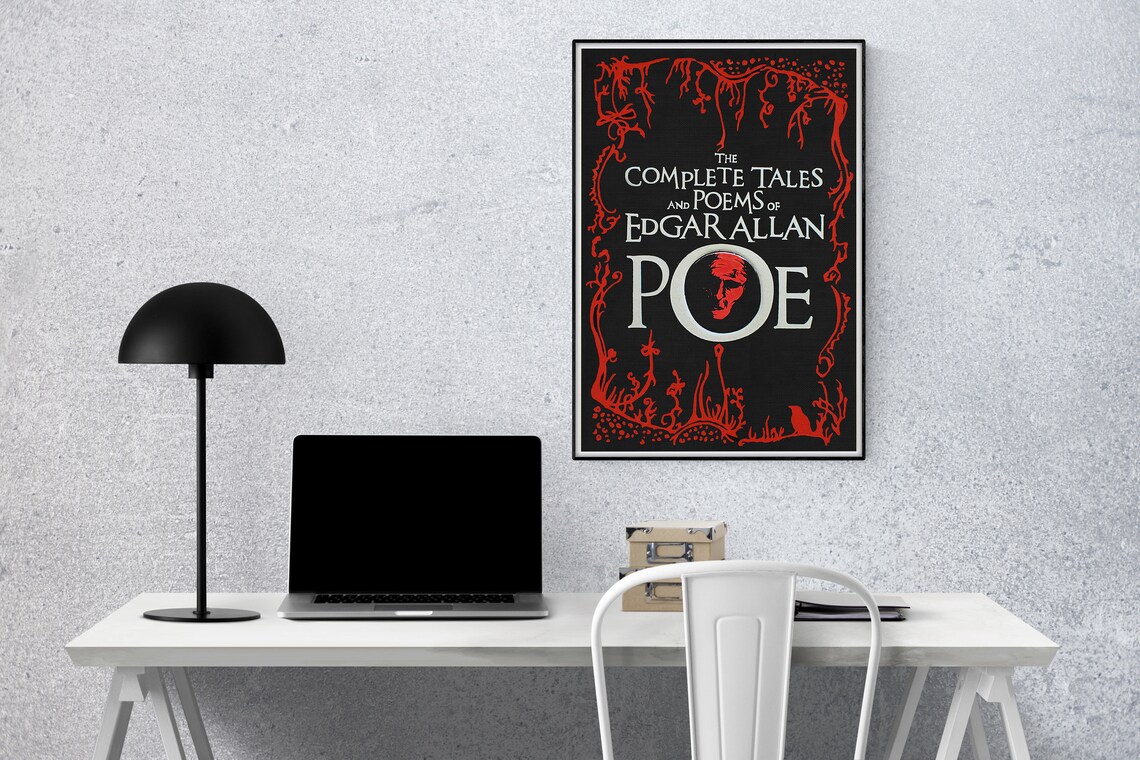 Edgar Allan Poe Vintage Literary Art Print - Image 2
