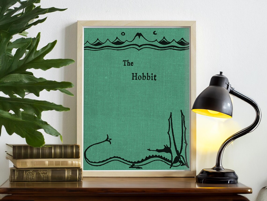 The Hobbit Poster, Tolkien Literary Print - Image 4