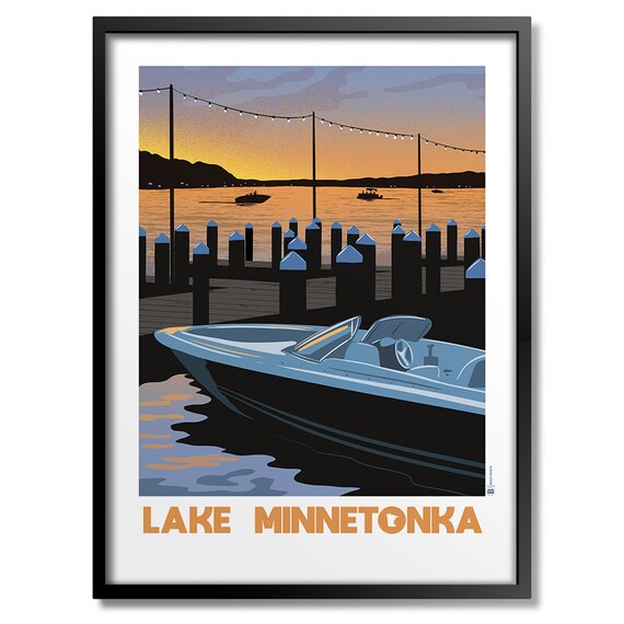 Lake Minnetonka Sunset Art Print
