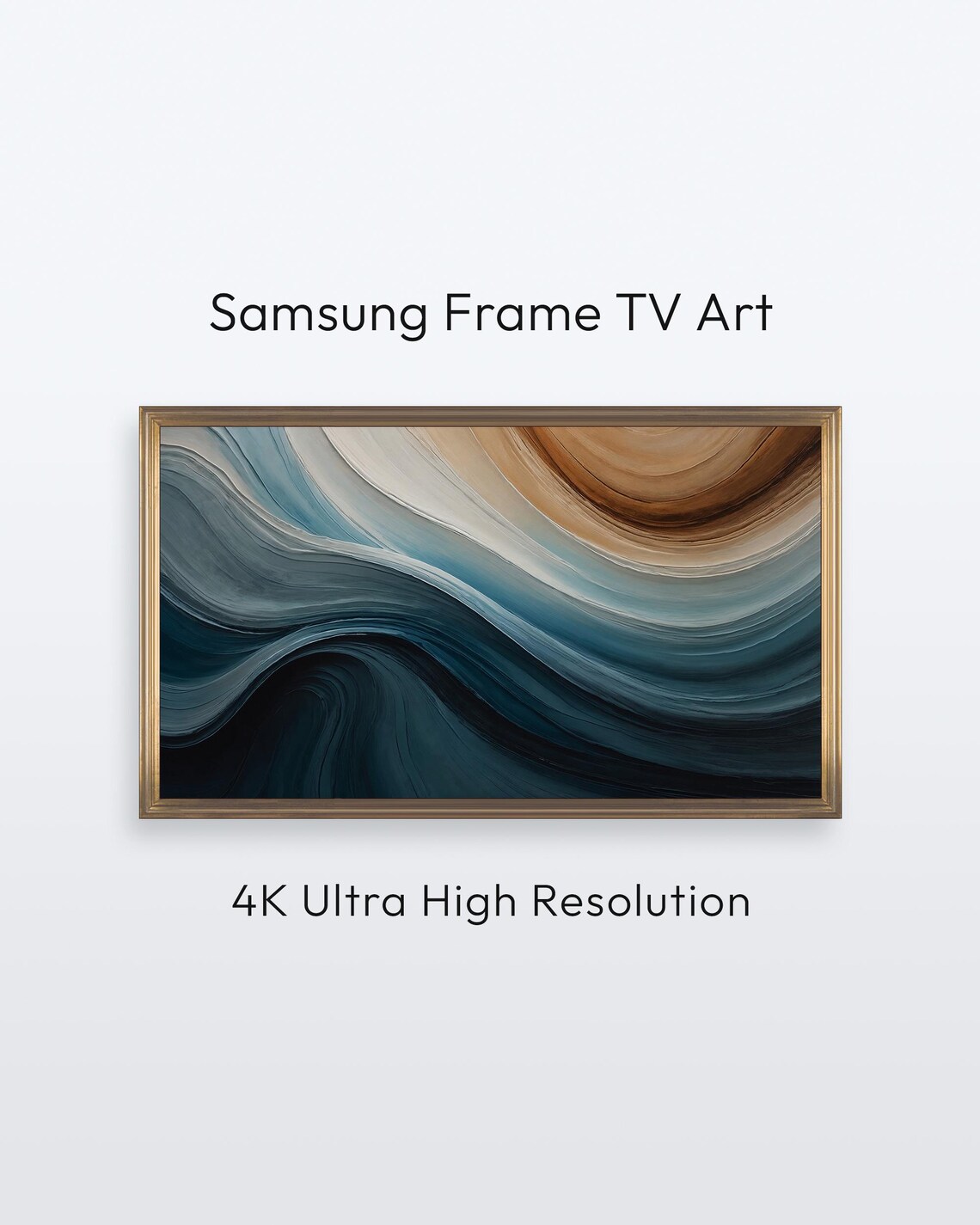 Abstract Art For Samsung Frame Tv Minimalist Modern Image 4k Print
