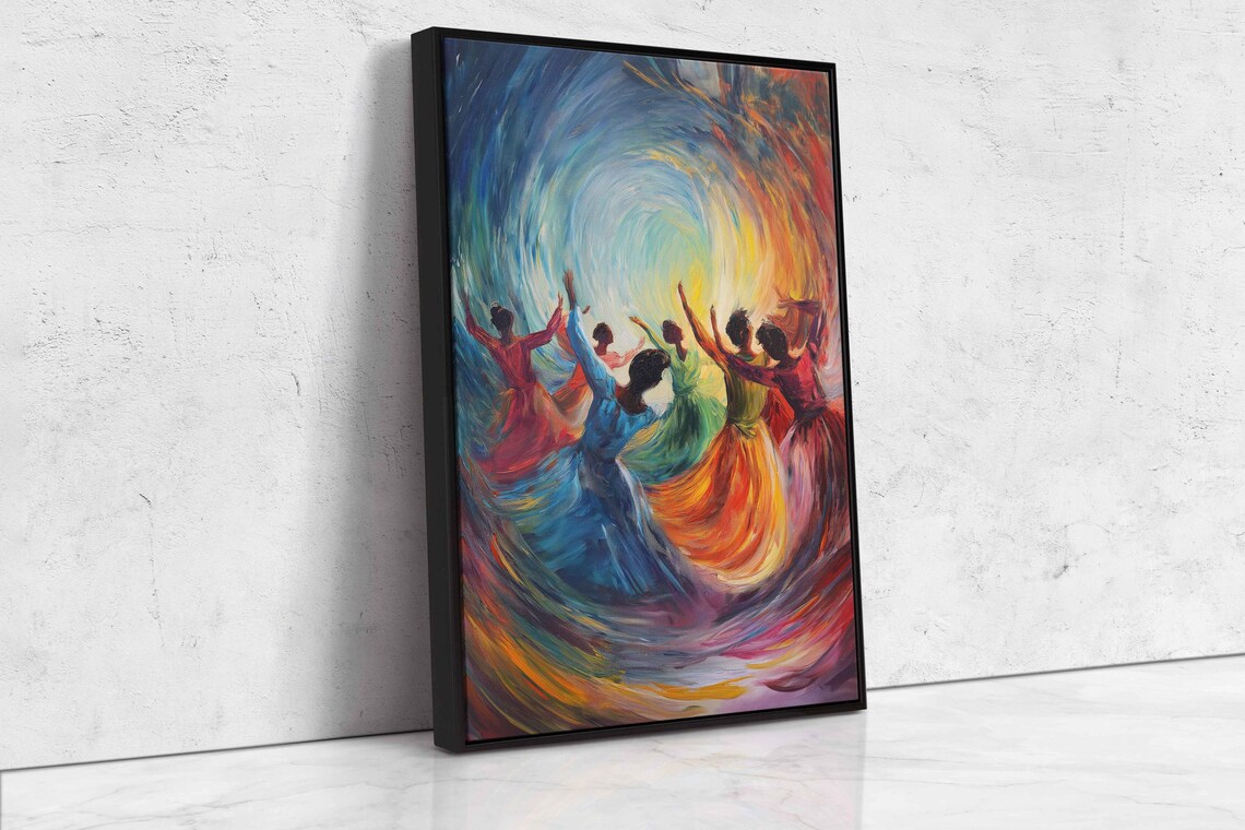 Modern Dance Performance - Abstract Movement Art Print - Image 4