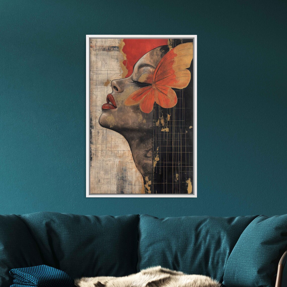 Silver Lined Cloud Magic, Surreal Whimsical Collage