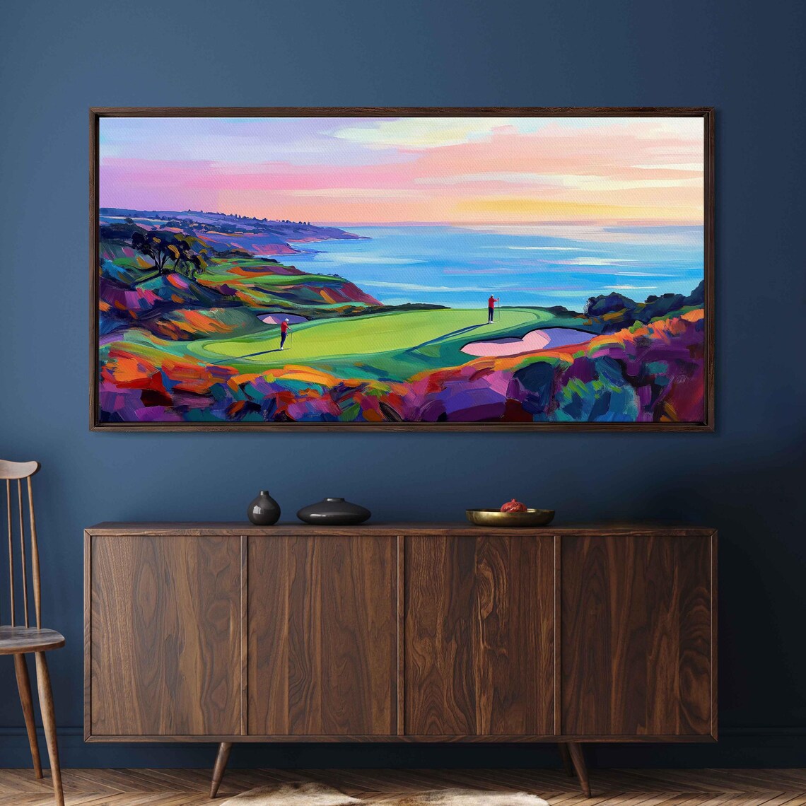 Torrey Pines Golf Course Landscape Art Print - Image 3