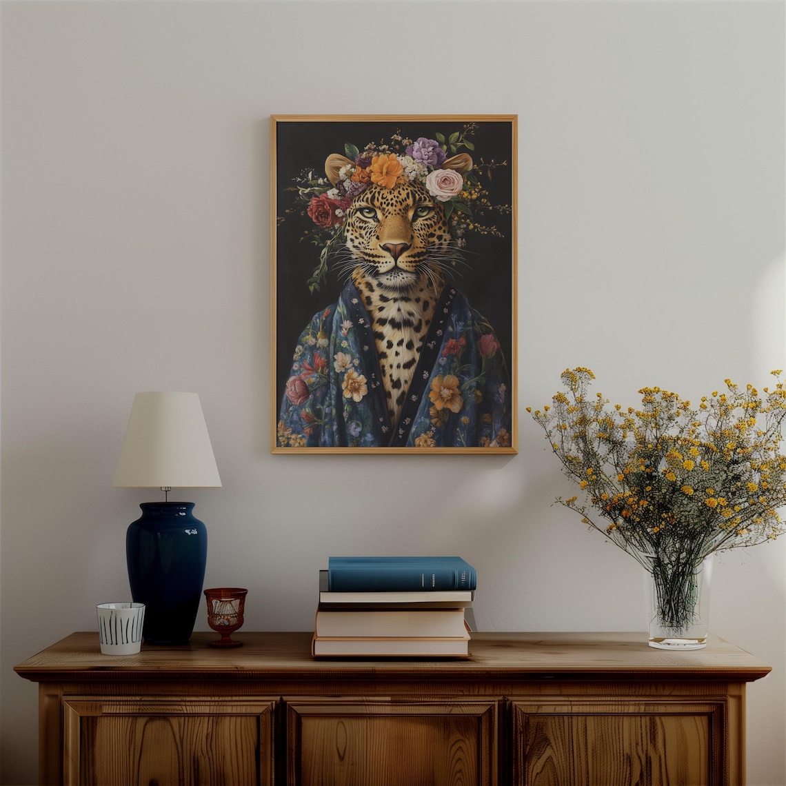 Leopard Maximalist Fashionista Art Print - Image 3