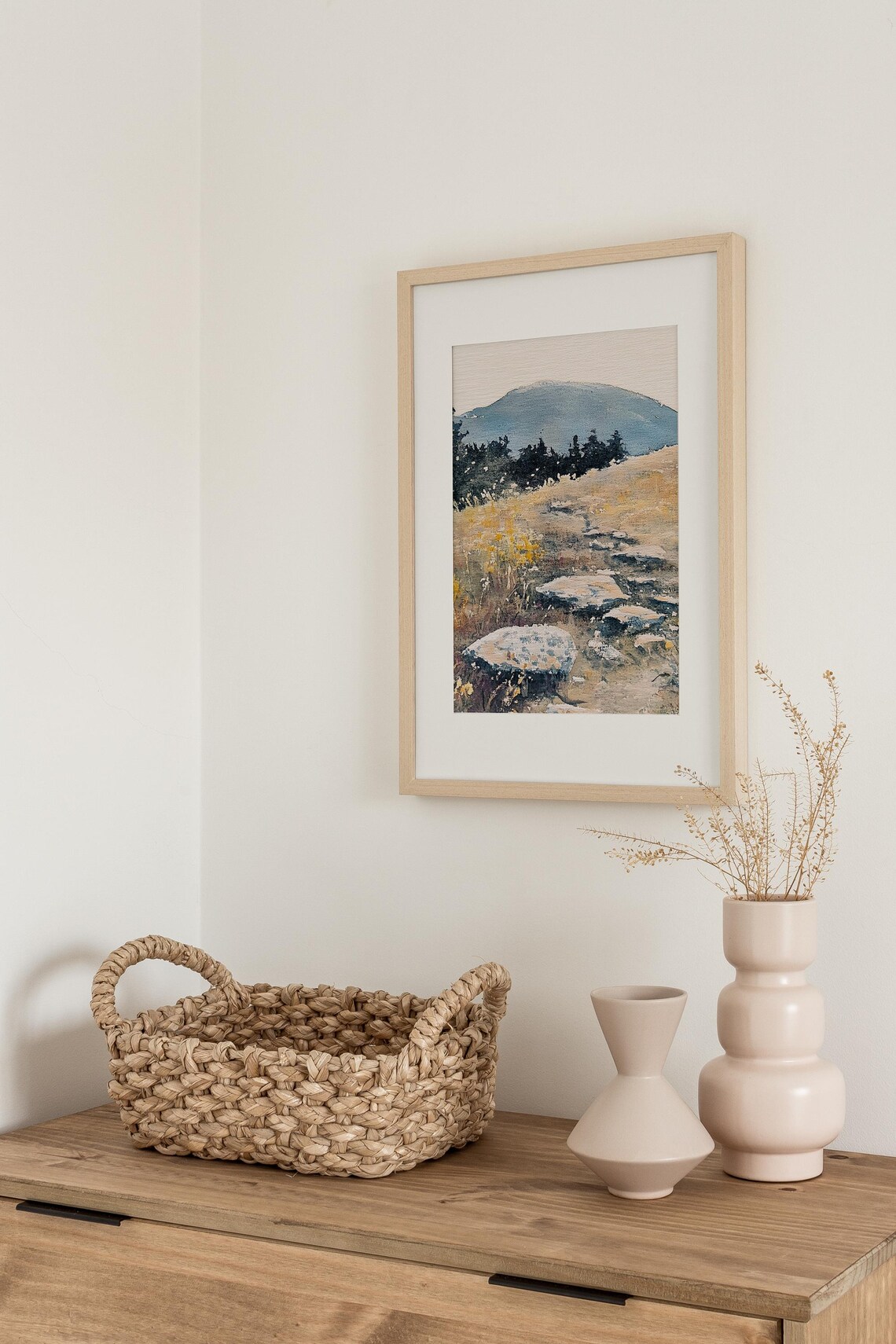Guanella Pass Colorado Mountain Trail Watercolor Hiking Poster - Image 3