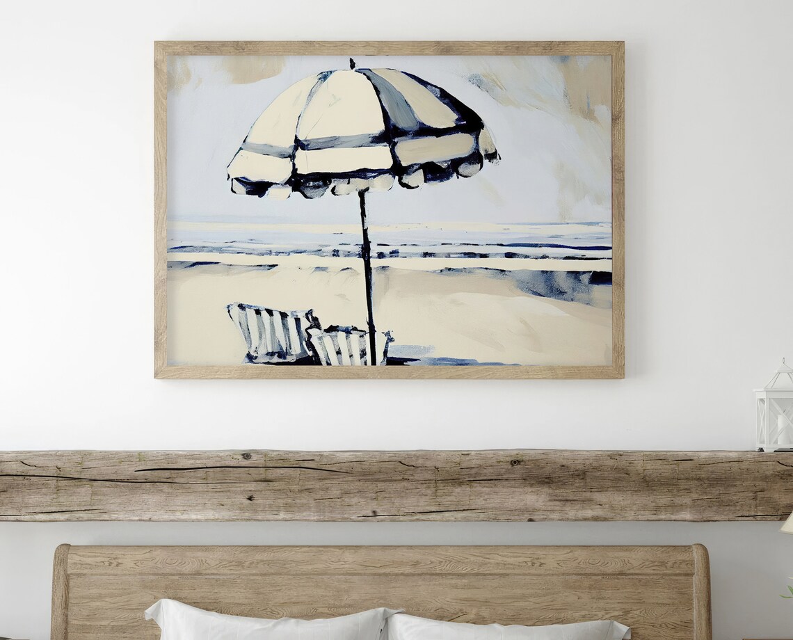 Destin Beach Painting, Florida Coastal Landscape Art Print - Image 5