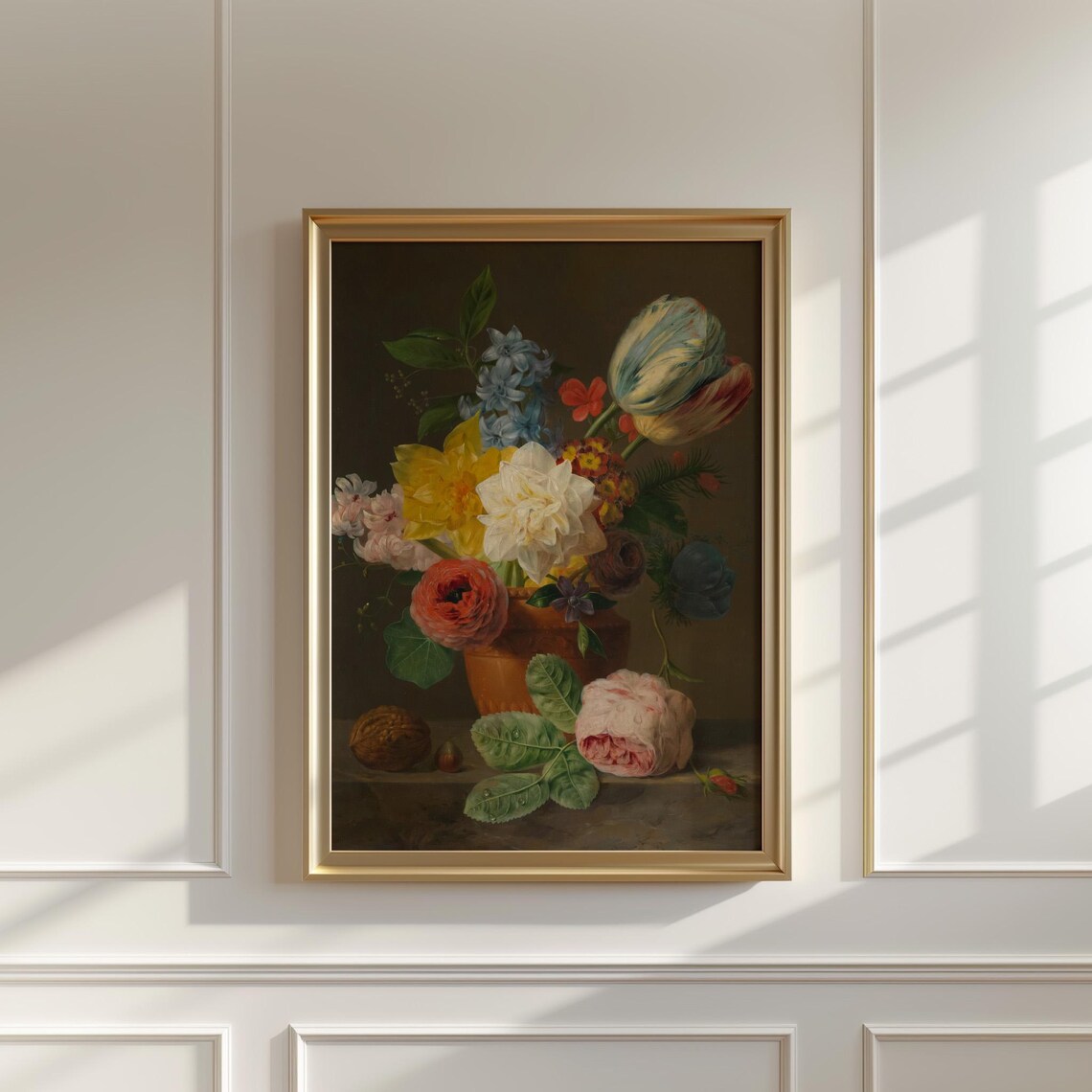 Colorful Tulip Bouquet Classic Dutch Floral Still Life Poster - Image 5