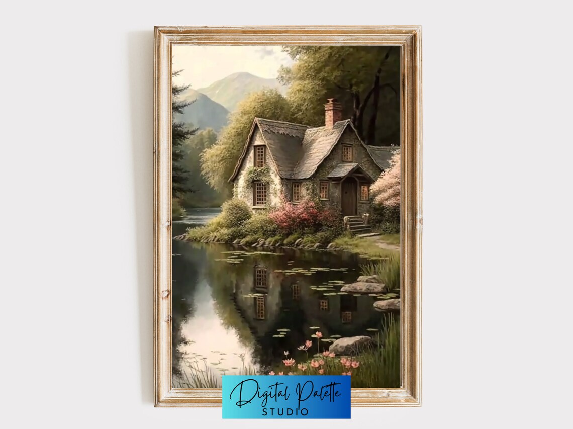 Dreamy Cottage By The Lake, Housewarming Gift