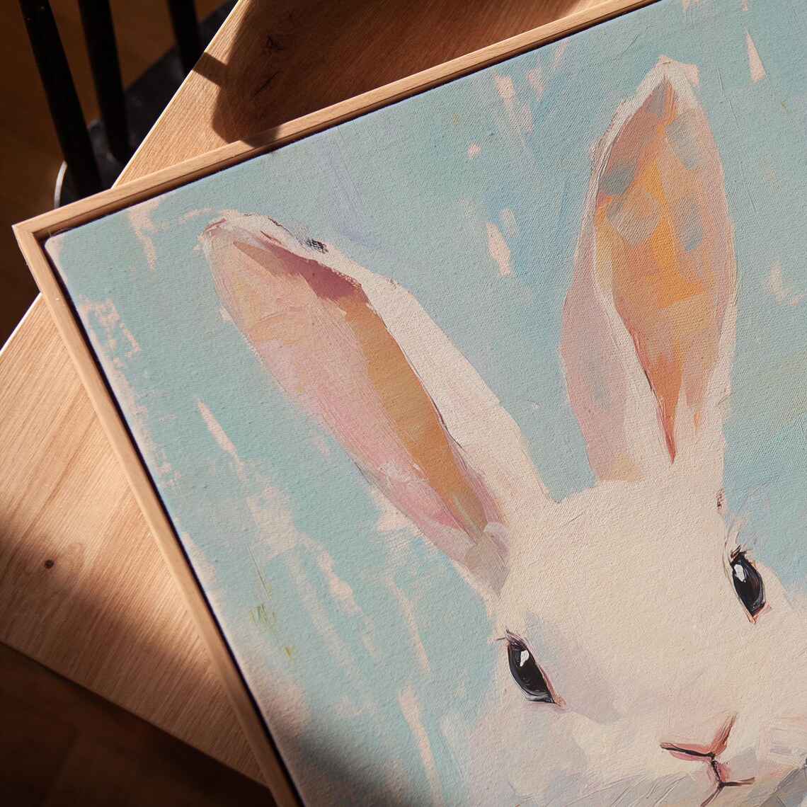 Easter Bunny Print, Spring Rabbit Farmhouse Decor - Image 5