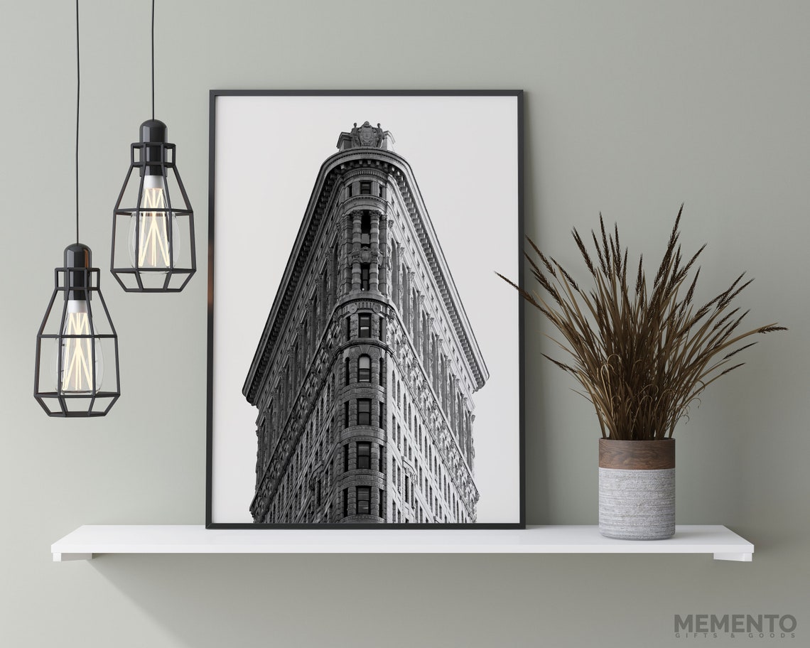 Flatiron Building Black and White New York City Photography Print - Image 3