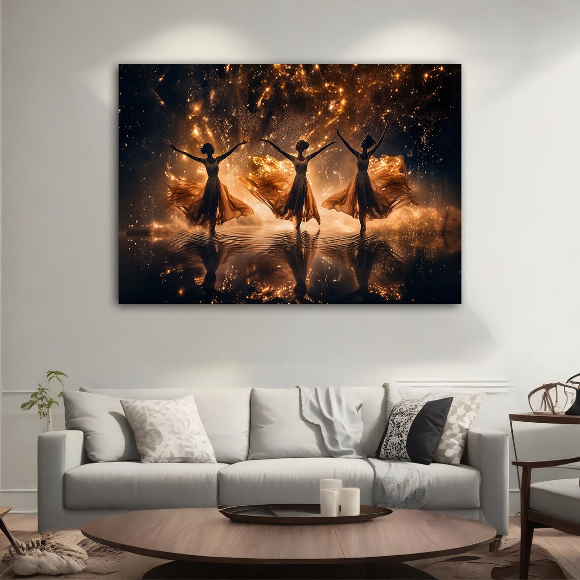 Dancing Woman Modern Art Print, Lyrical Dance - Image 4