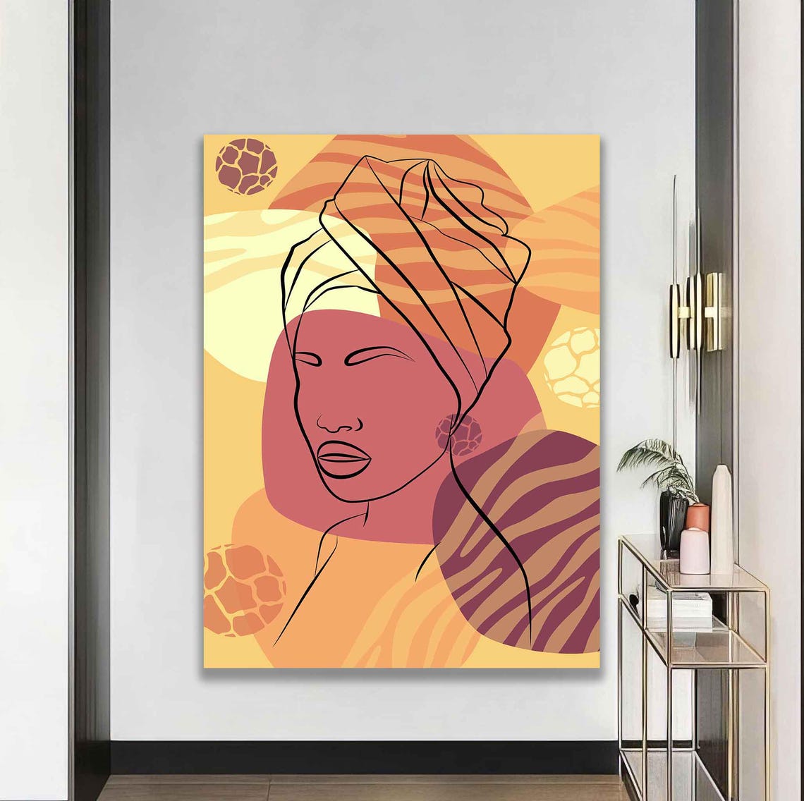 Modern Woman Wall Art Modern Woman Print Woman Woman Wall Decor Woman Wall Art Woman Painting - Image 5