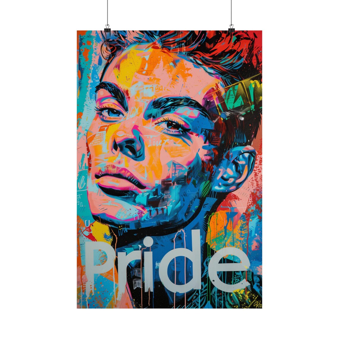 Pride Support LGBTQ Statement, Home Office Decor