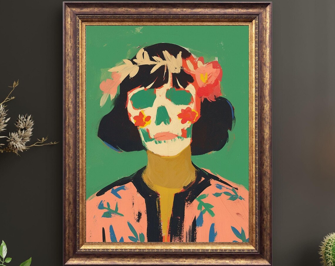 Practically Pretty No6 Unique Canvas Art Print