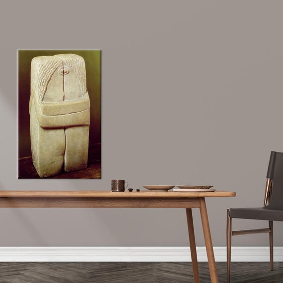 Abstract Kiss Canvas Art Modern Surrealist Wall Decor